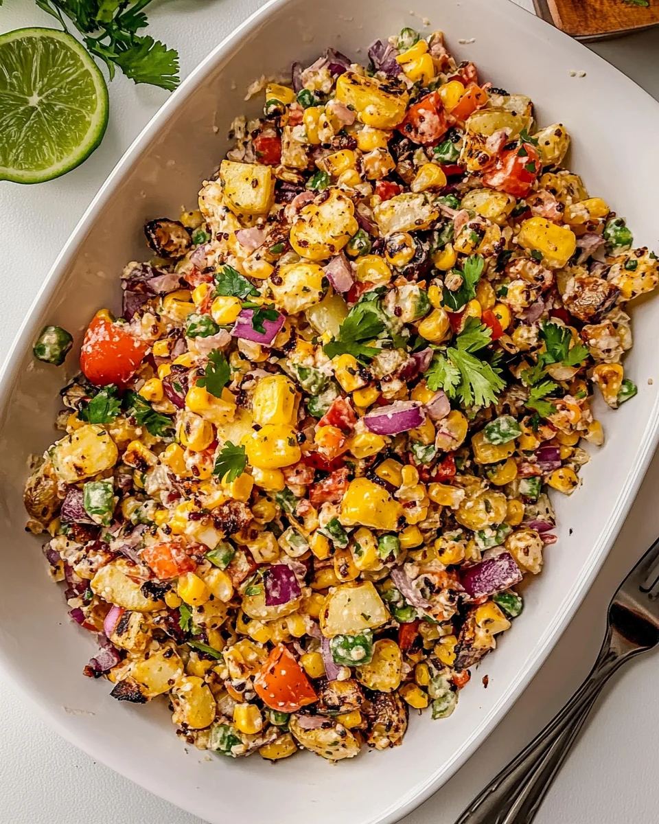 Roasted Potato Salad with Flavorful Street Corn - additional image