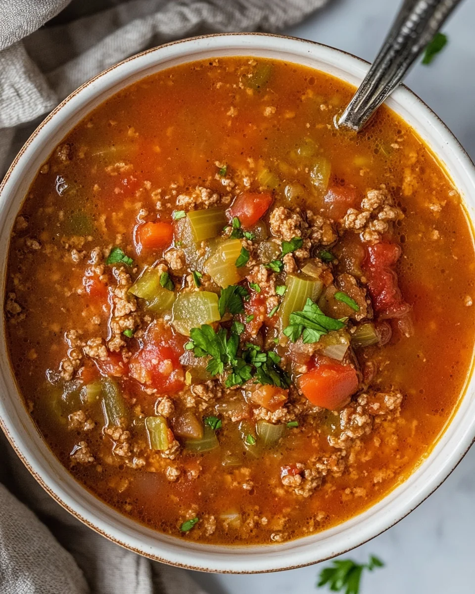 Classic Stuffed Pepper Soup That's Hearty and Delicious - additional image