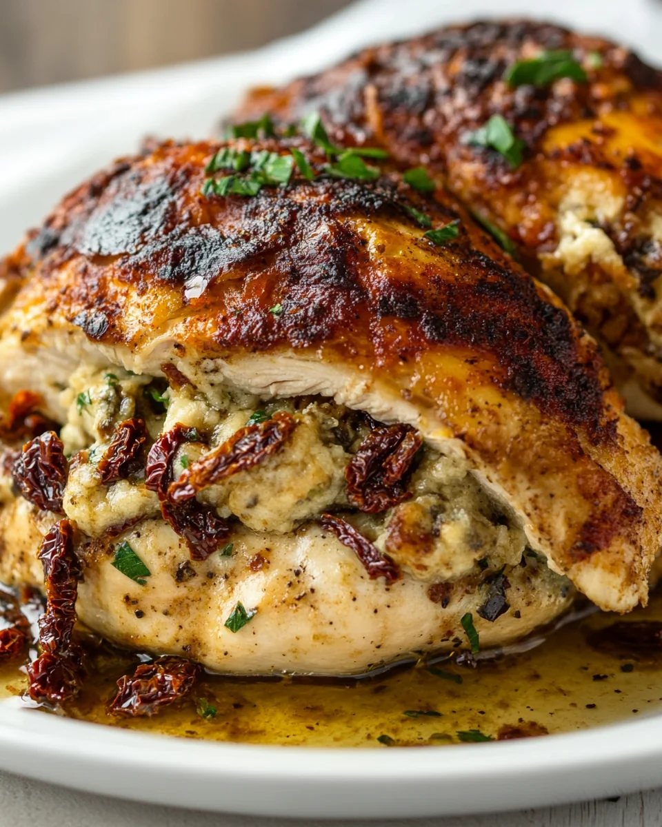 Savory Stuffed Sun-Dried Tomato Chicken - additional image