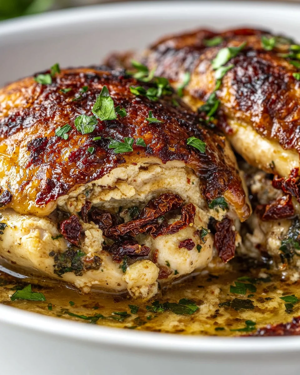 Savory Stuffed Sun-Dried Tomato Chicken - additional image