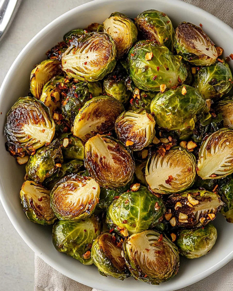 Sweet and Spicy Sriracha Brussels Sprouts - additional image