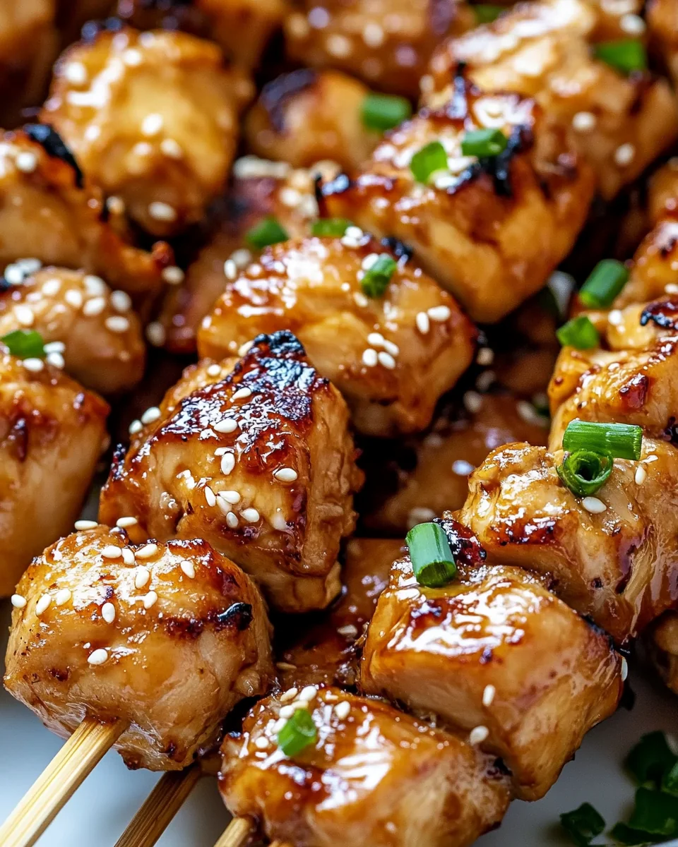 Simple Teriyaki Chicken Skewers for a Quick and Easy Meal - additional image