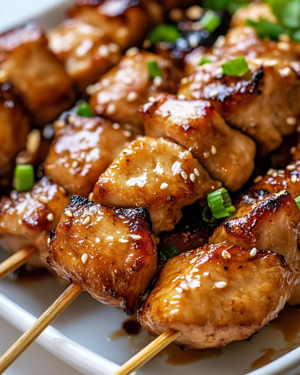 Simple Teriyaki Chicken Skewers for a Quick and Easy Meal - additional image