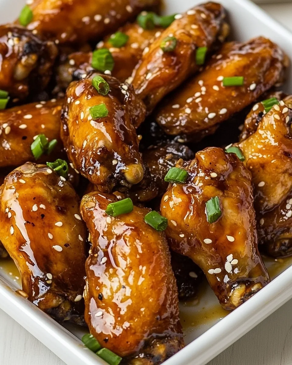 Simple Teriyaki Chicken Wings