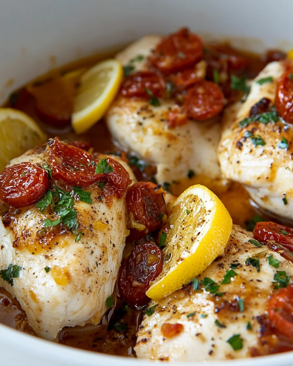 Simple Tuscan Lemon Chicken Recipe - additional image