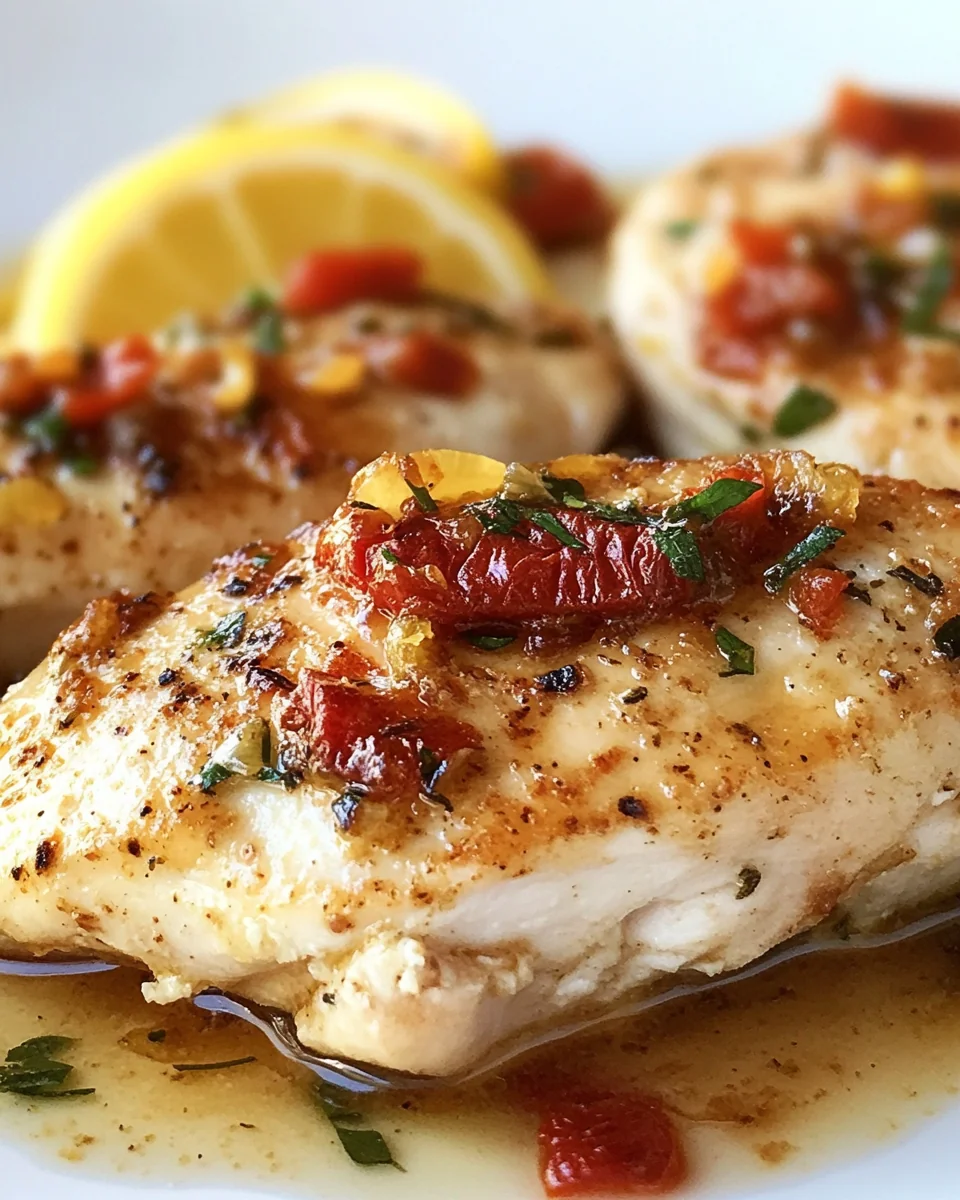 Simple Tuscan Lemon Chicken Recipe