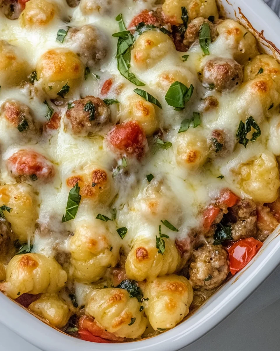 Simple Tuscan Sausage Gnocchi Recipe - additional image