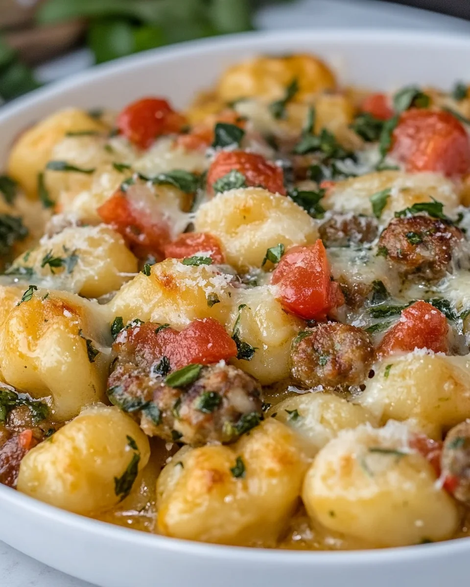 Simple Tuscan Sausage Gnocchi Recipe - additional image
