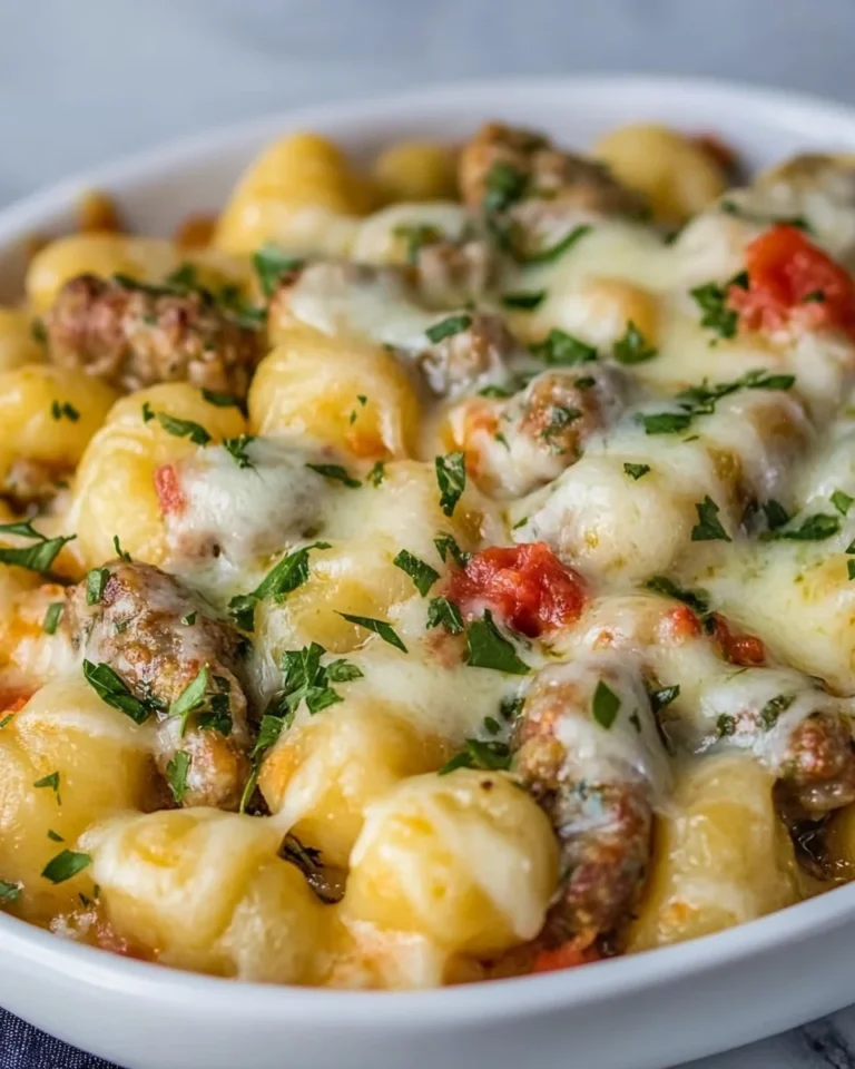 Simple Tuscan Sausage Gnocchi Recipe