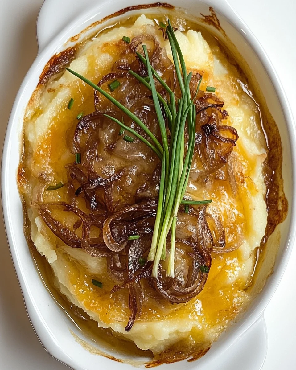 Savory Twice Baked French Onion Mashed Potatoes - additional image