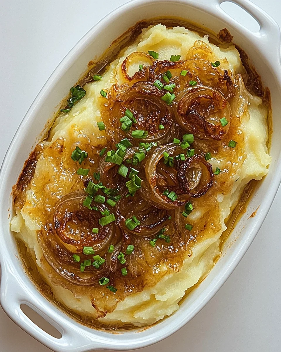 Savory Twice Baked French Onion Mashed Potatoes - additional image