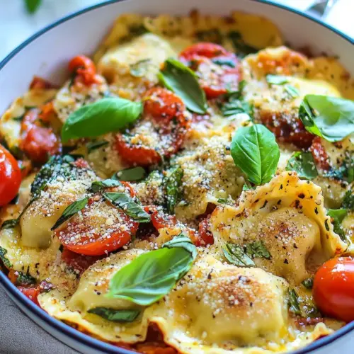 One Pan Ravioli Recipe