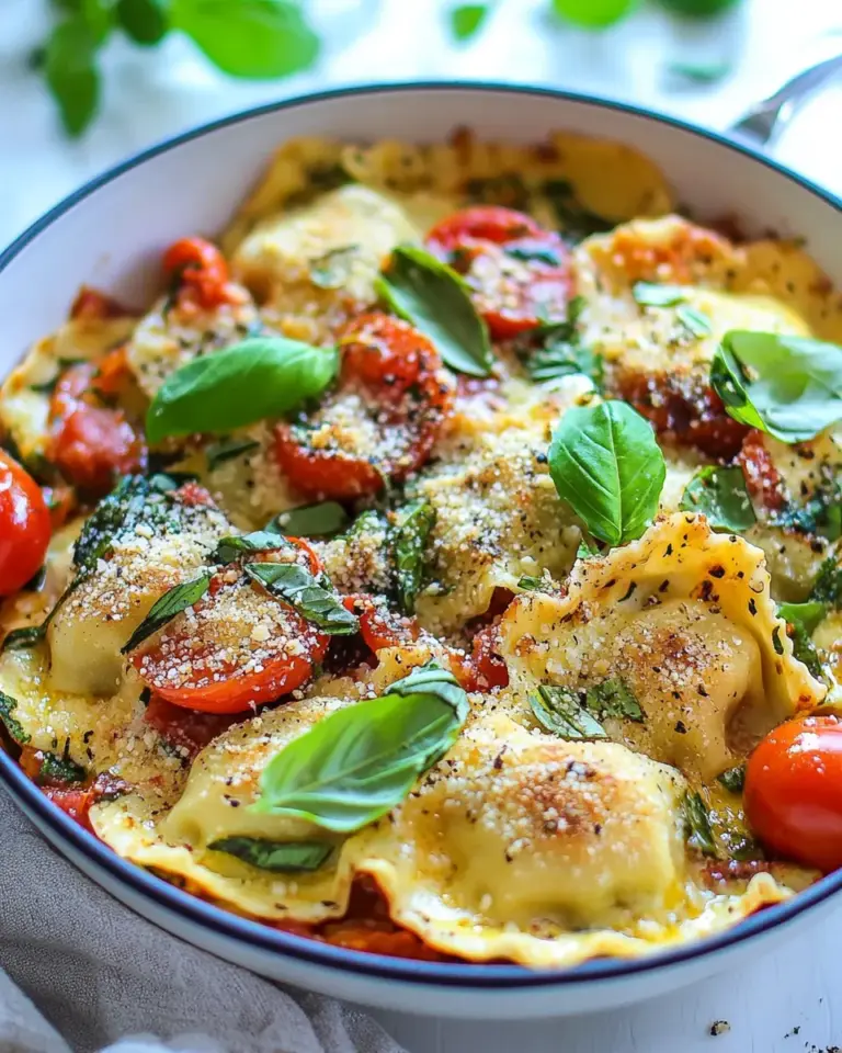 One Pan Ravioli Recipe