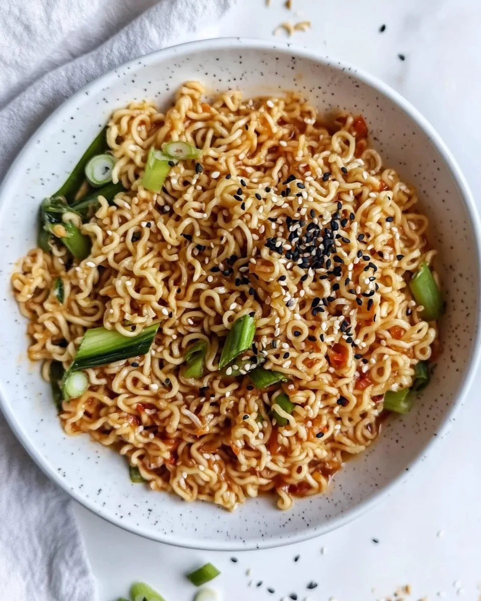 Sesame Ramen Noodles