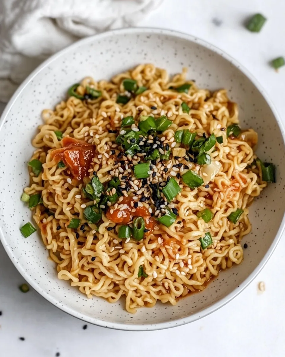 Sesame Ramen Noodles