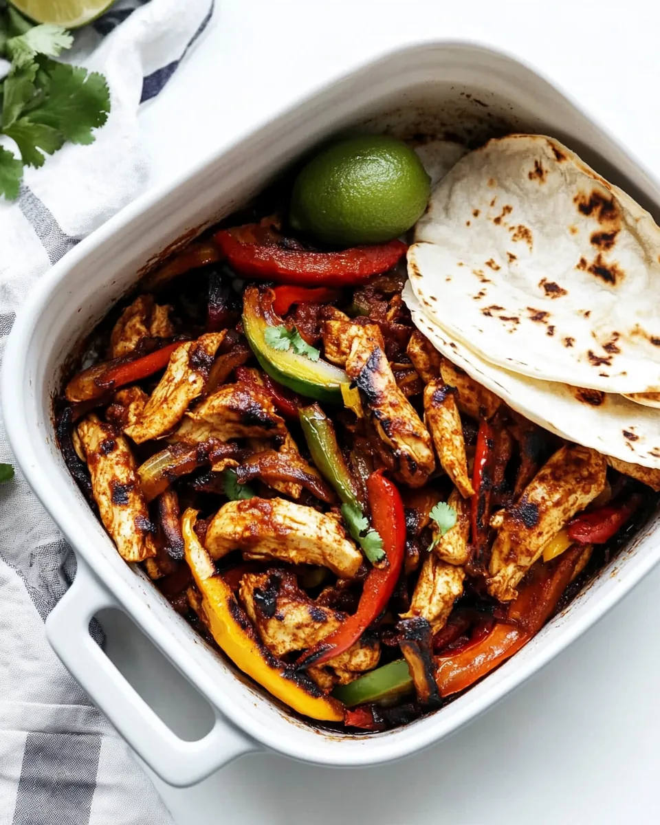 Air Fryer Chicken Fajitas