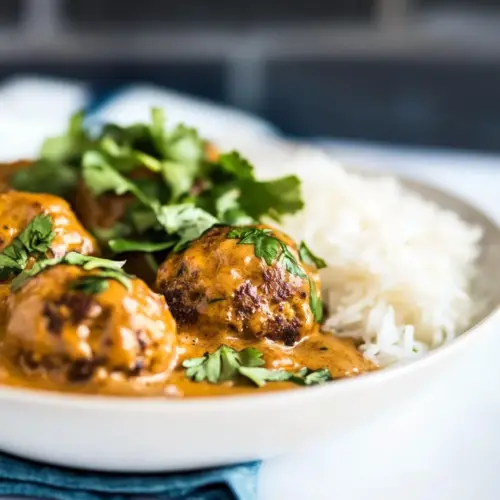 Butter Chicken Meatballs