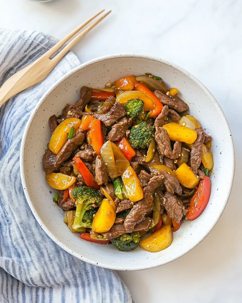 Paleo Beef Stir Fry