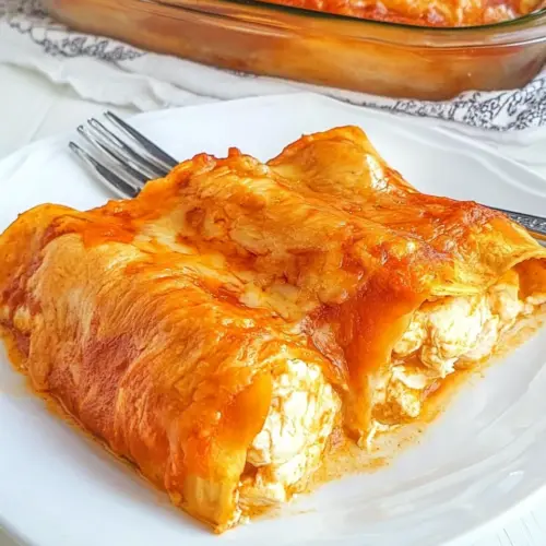 Sour Cream Chicken Enchiladas