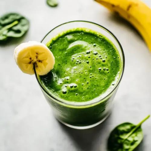 Spinach Banana Ginger Smoothie