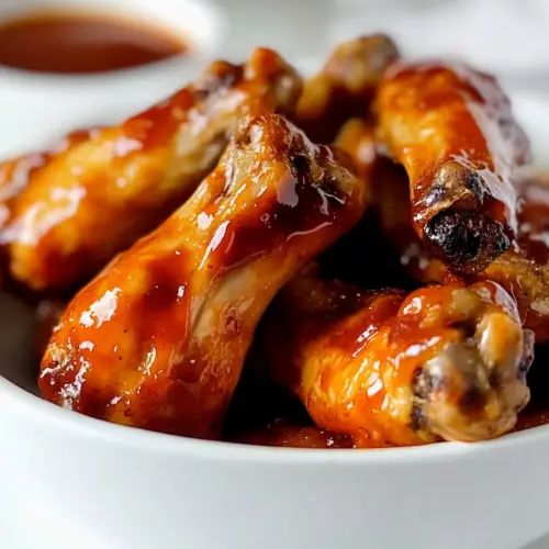 Air Fryer BBQ Chicken Wings