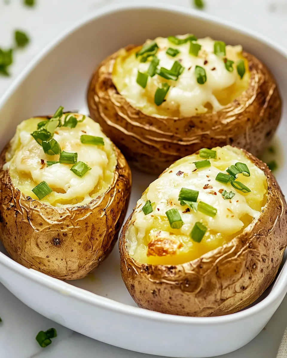 Air Fryer Baked Potatoes