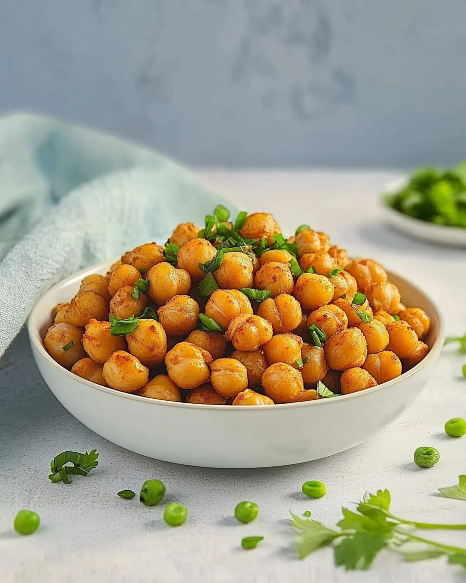 Air Fryer Chickpeas
