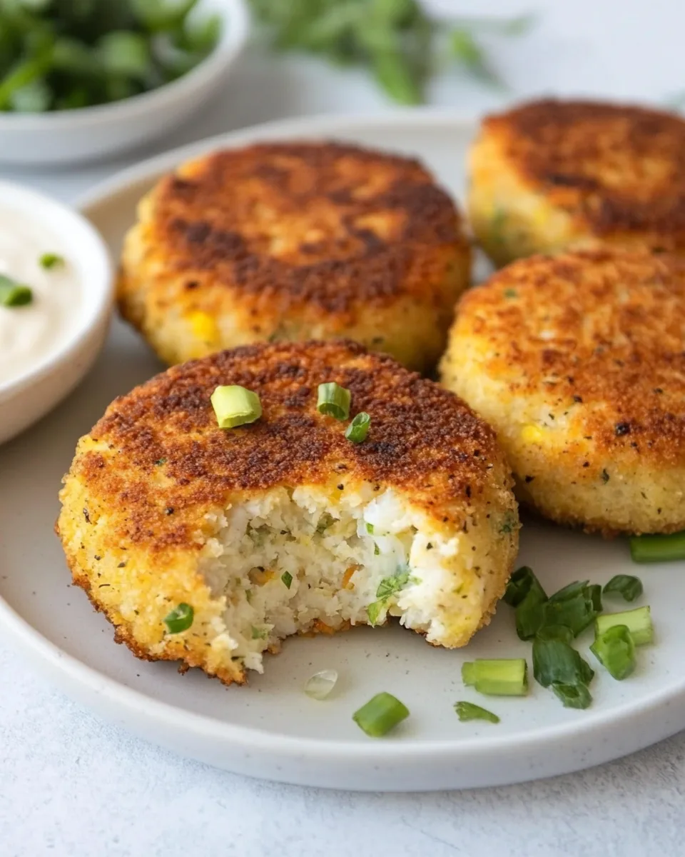 Air Fryer Cod Fish Cakes