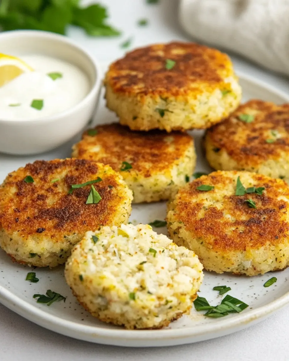 Air Fryer Cod Fish Cakes