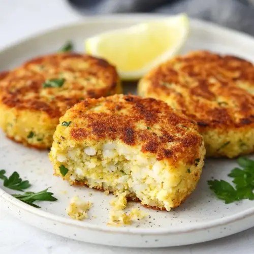 Air Fryer Cod Fish Cakes