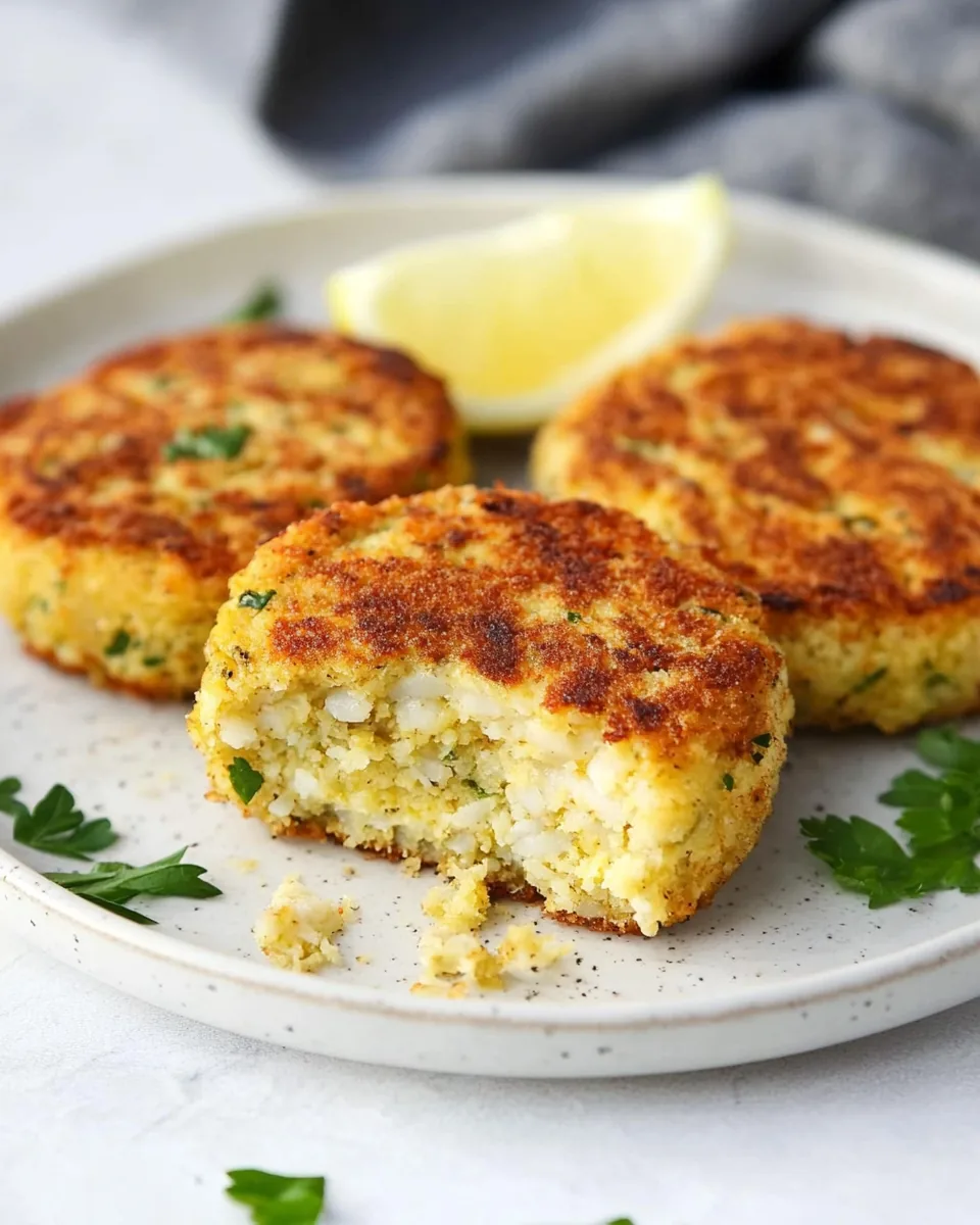 Air Fryer Cod Fish Cakes