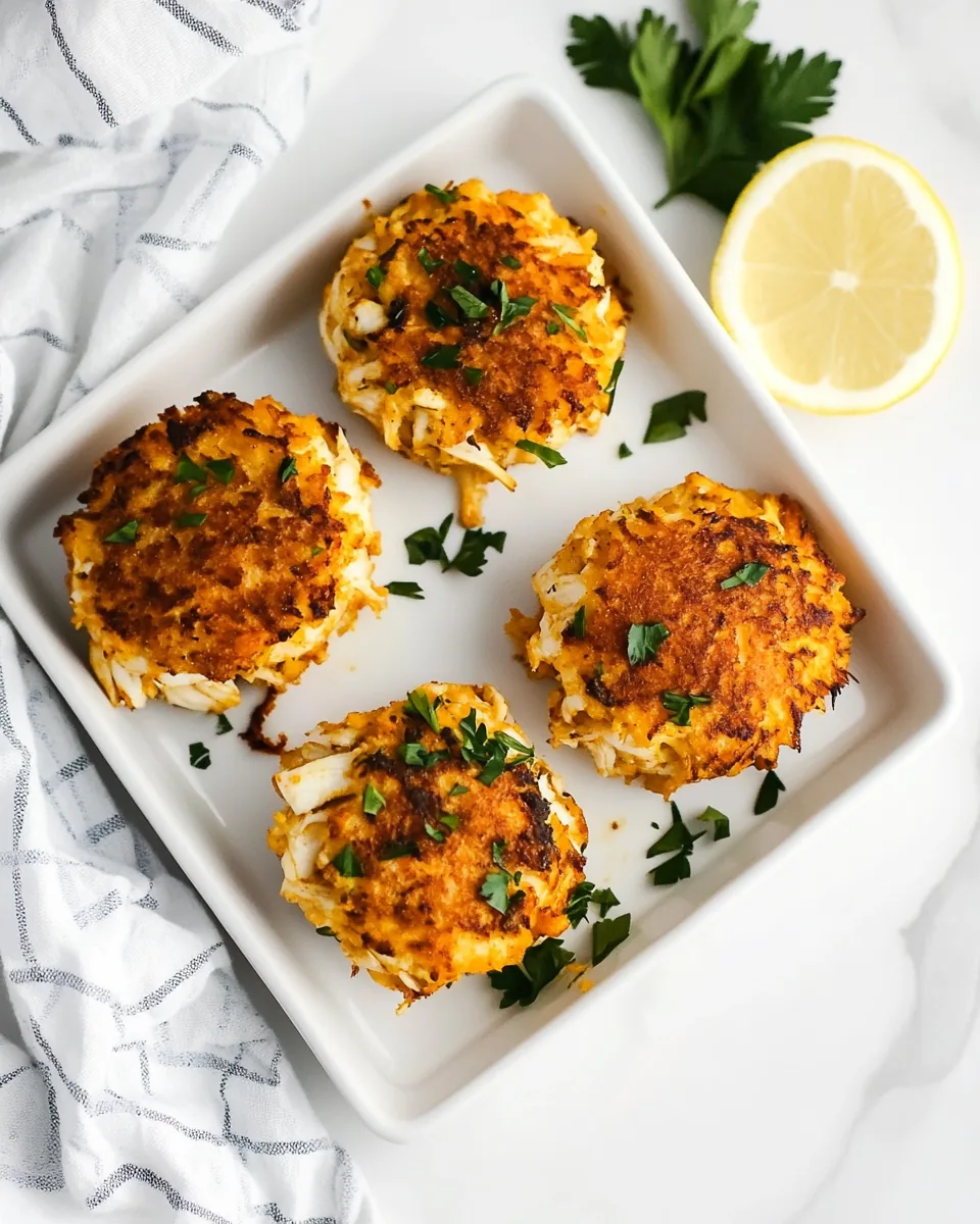Air Fryer Crab Cakes