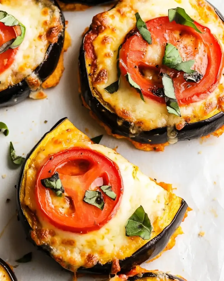 Air Fryer Eggplant Pizza