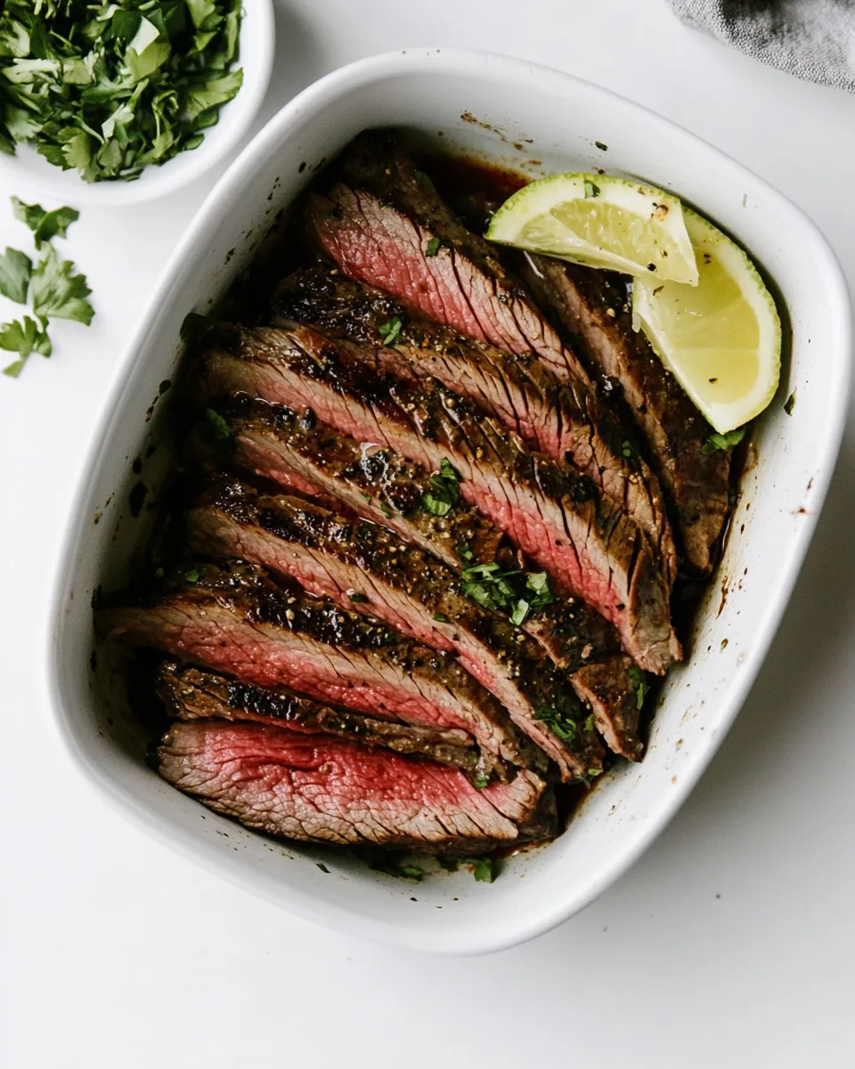 Air Fryer Flank Steak