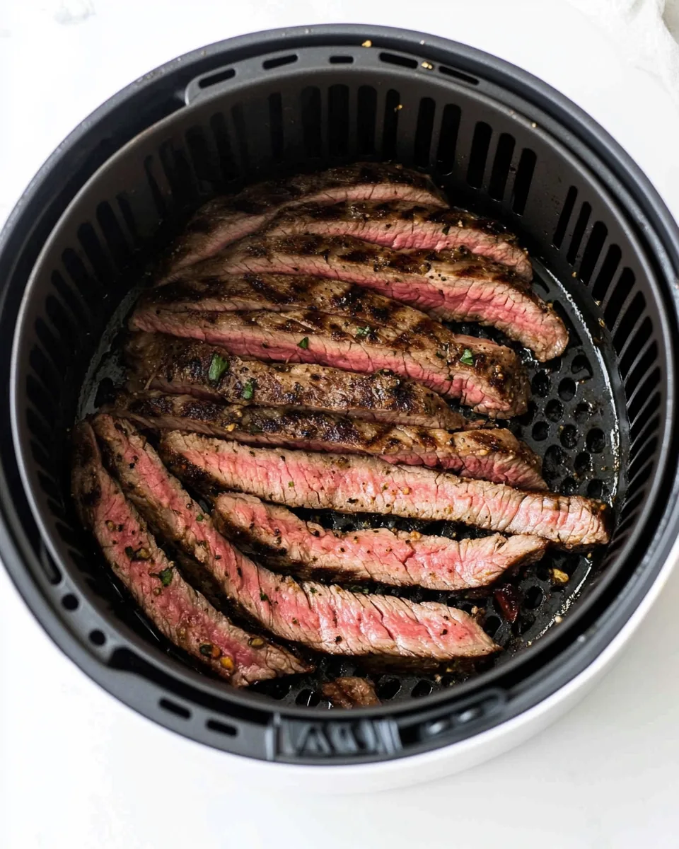 Air Fryer Flank Steak