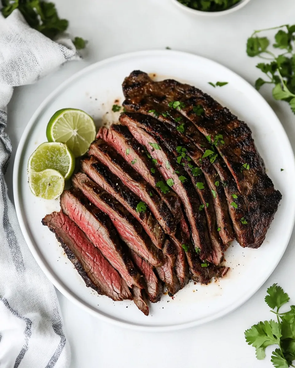 Air Fryer Flank Steak