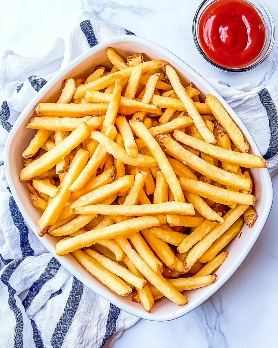 Air Fryer Frozen French Fries