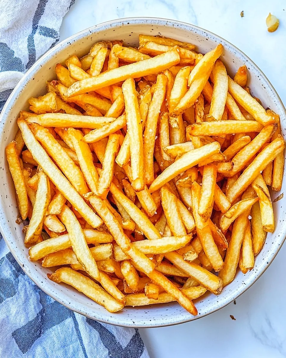 Air Fryer Frozen French Fries