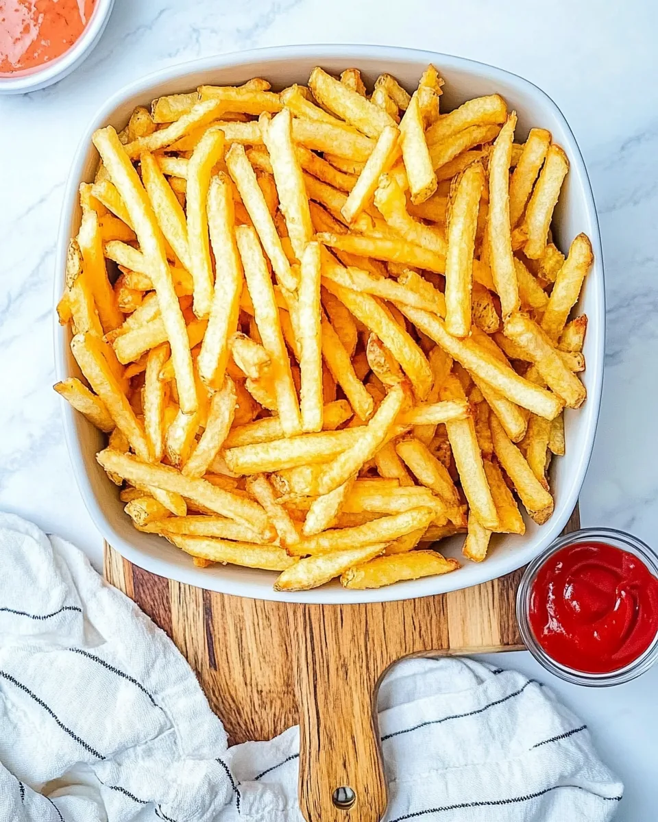 Air Fryer Frozen French Fries