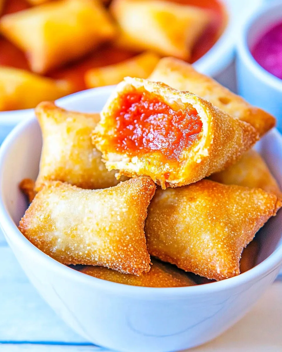 Air Fryer Pizza Rolls