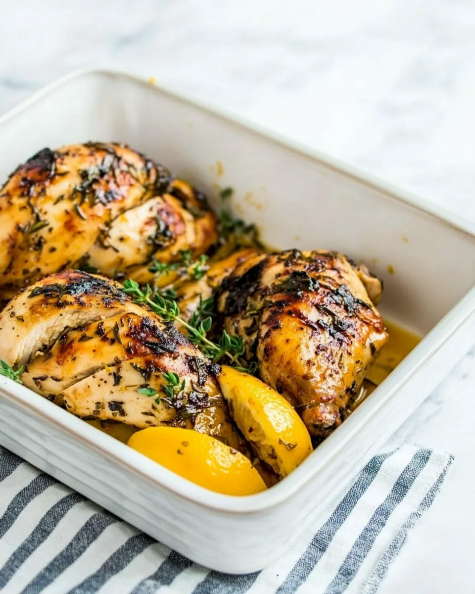 Air Fryer Preserved Lemon Chicken