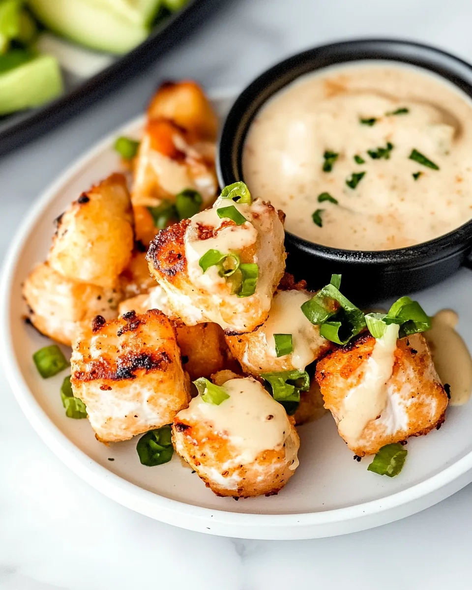 Air Fryer Salmon Bites