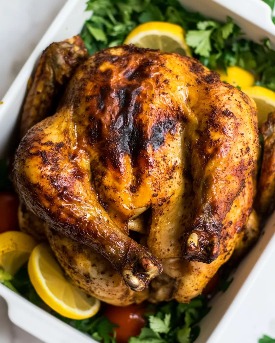 Air Fryer Whole Chicken