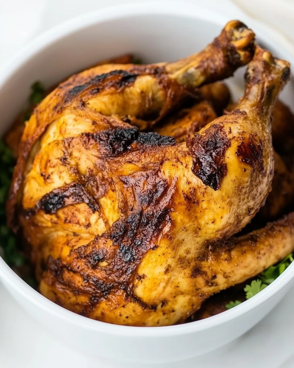 Air Fryer Whole Chicken