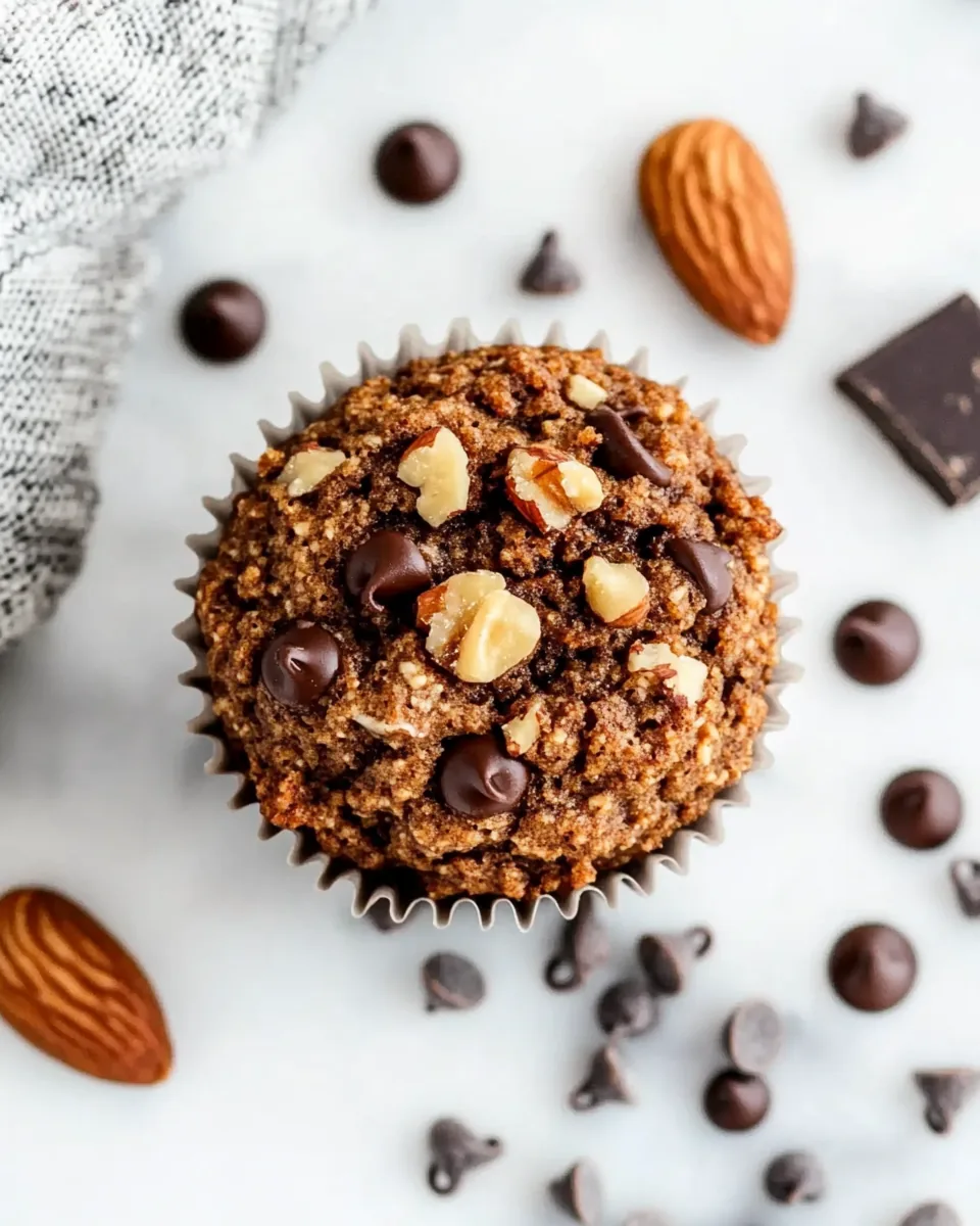 Almond Flour Paleo Banana Nut Muffins