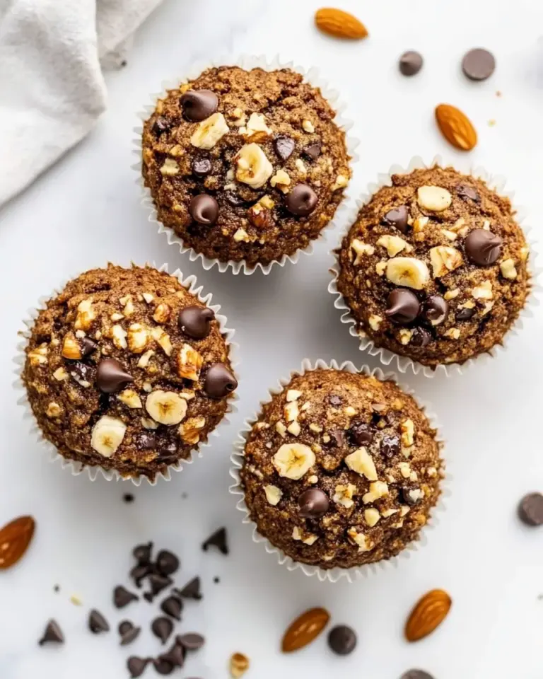 Almond Flour Paleo Banana Nut Muffins