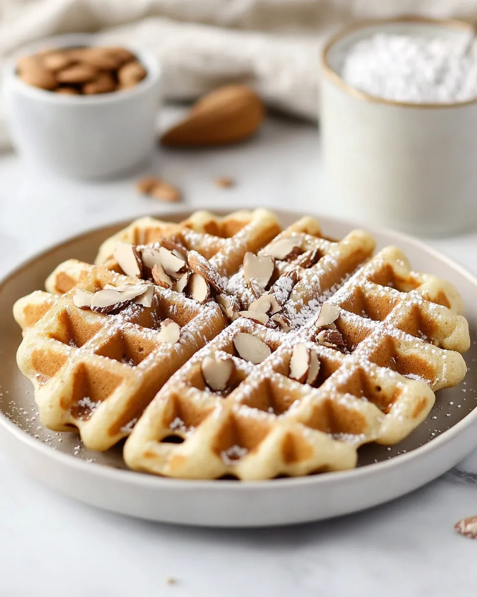 Almond Flour Waffles