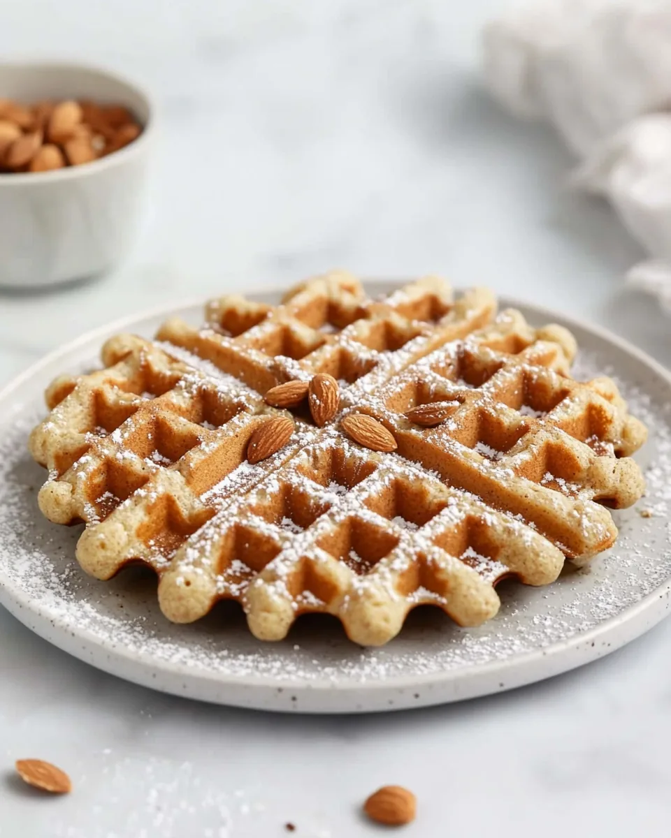 Almond Flour Waffles