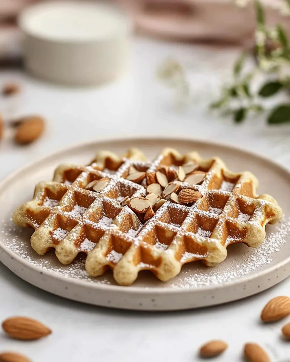 Almond Flour Waffles