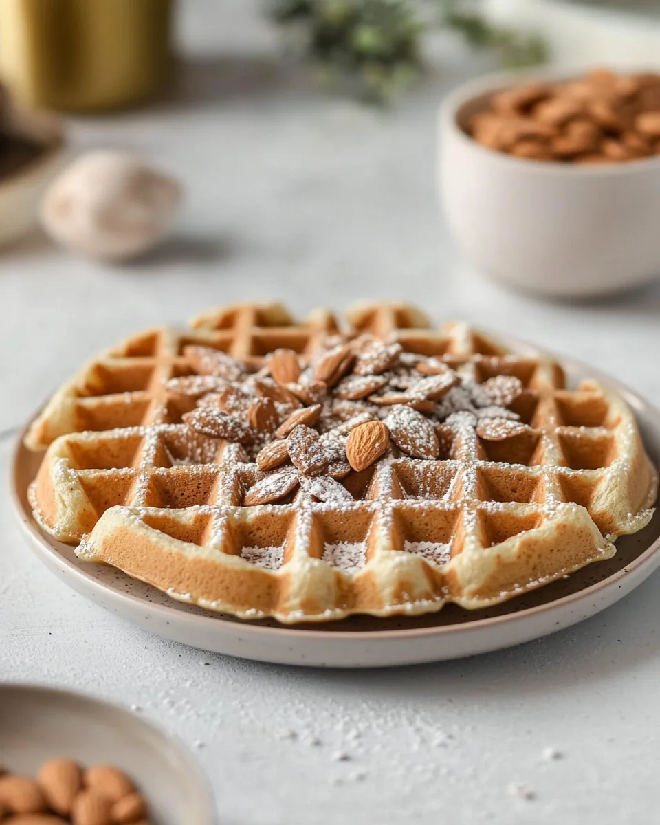 Almond Flour Waffles